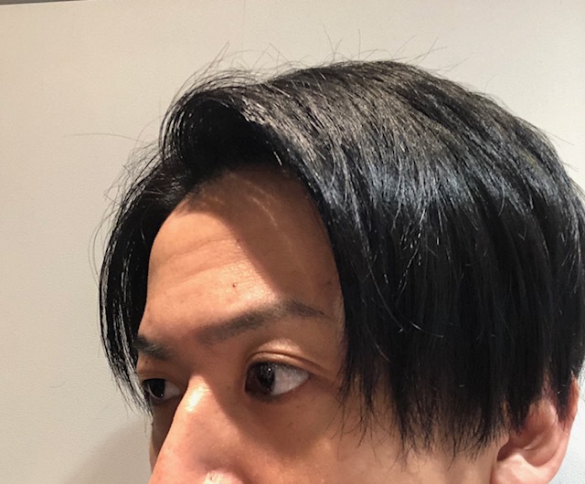 【M字 前髪】長くなった前髪は『前髪の壁』を作って、M字割れを阻止しよう。 INTI report 薄毛に悩む男性の為の美容院